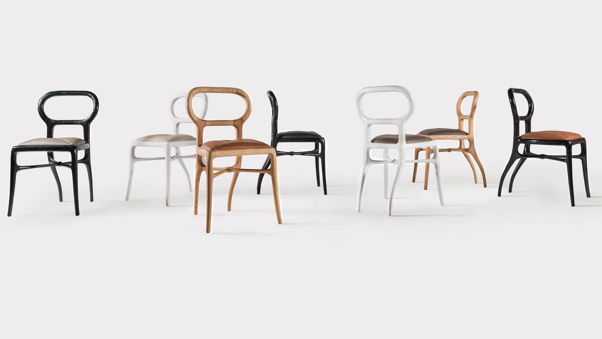 Nigel Coates&rsquo; Capriol dining chair is charged with the animalistic energy of a roe deer