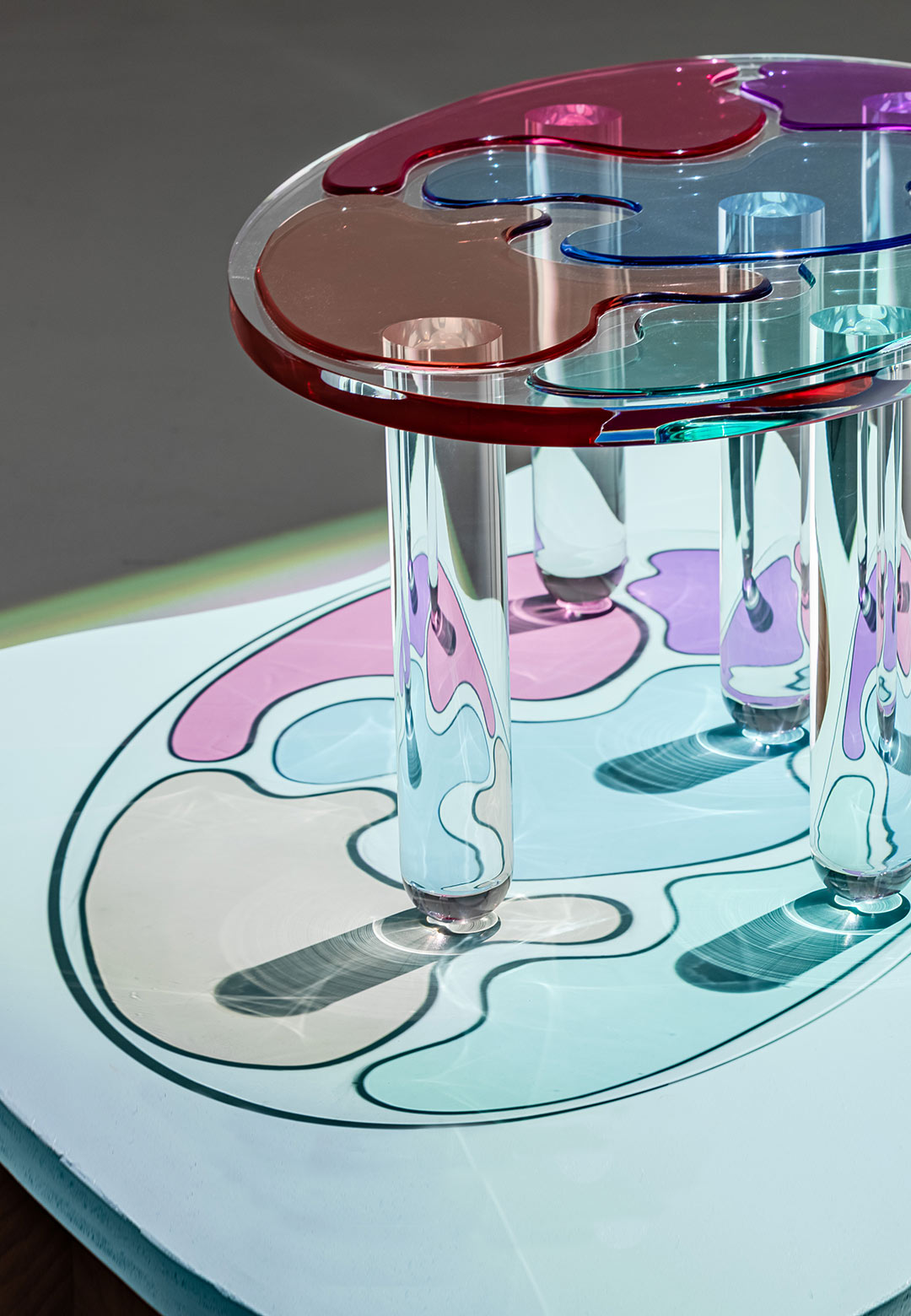 Another Human launches a collection of kaleidoscopic, colourful furniture