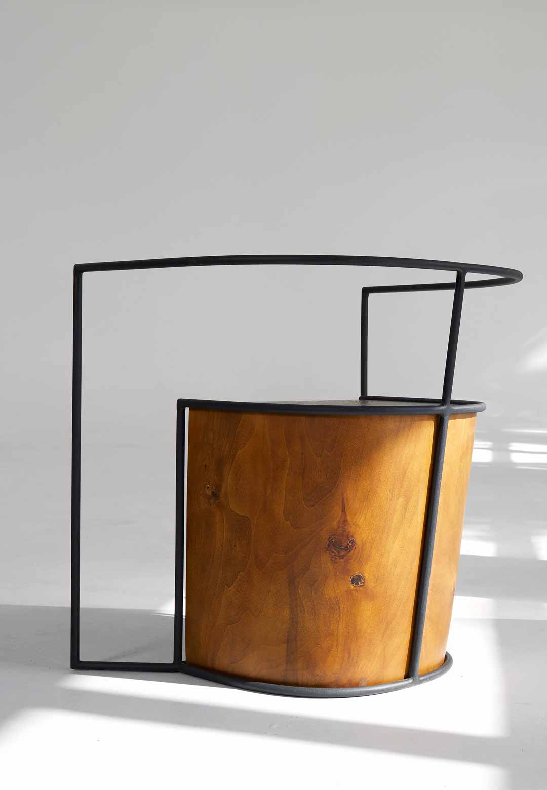 Nissa Kinzhalina&rsquo;s Stubby Chair displayed at Dubai Design Week 2021