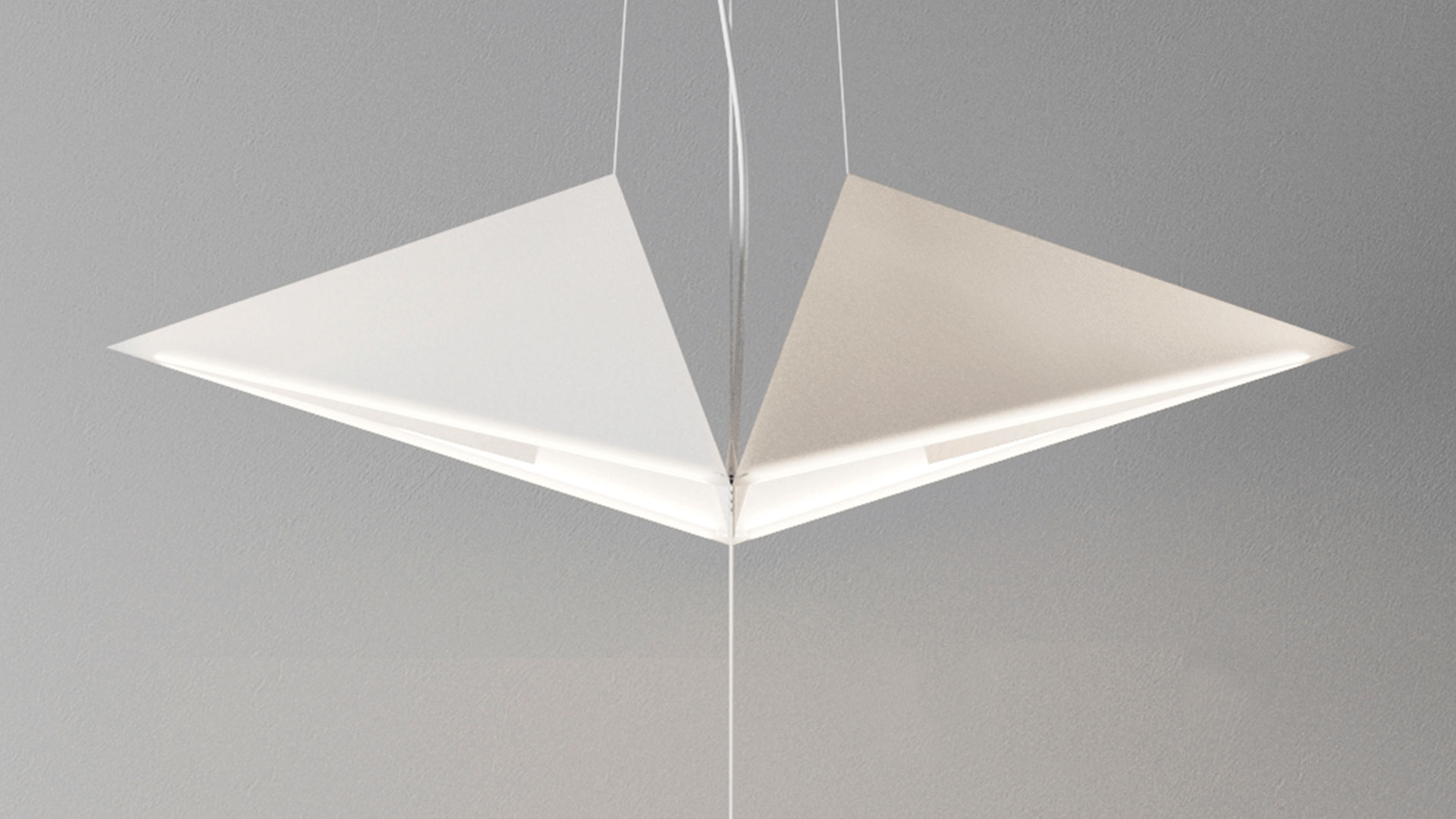 KIDZ creates a lamp from a lizard-head origami prototype