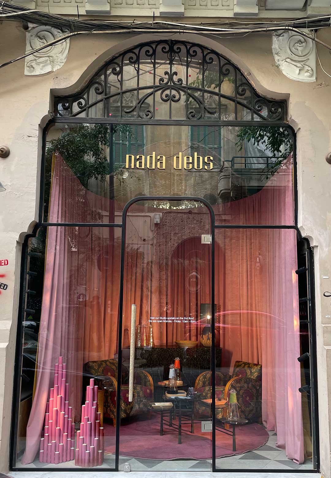Nada Debs showcases at &lsquo;The Vitrine&rsquo;, the first after the 2020 Beirut explosion