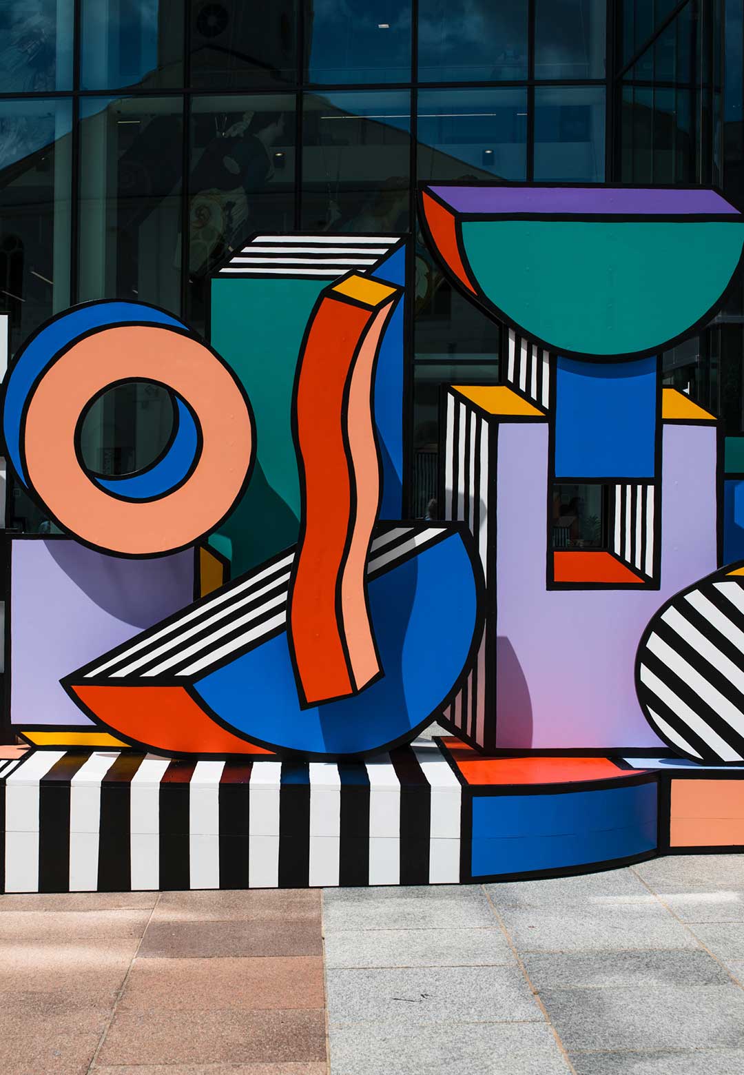 Camille Walala&rsquo;s latest installation references pop-art paintings