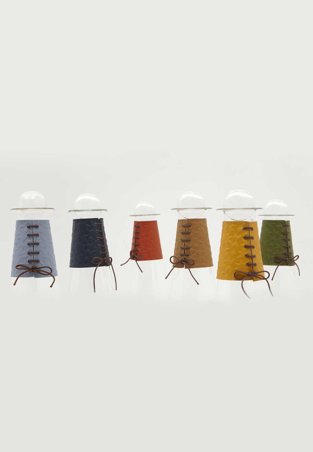 Nada Debs&rsquo; Horizon Collection is an experiment in leather marquetry