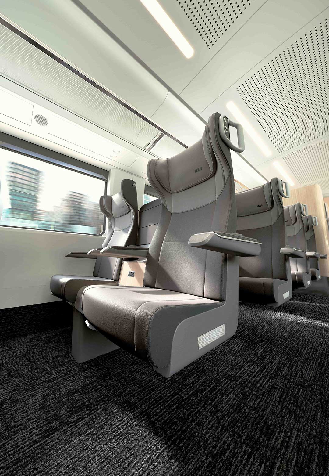 VIA Rail Canada x PriestmanGoode unveil new Corridor fleet