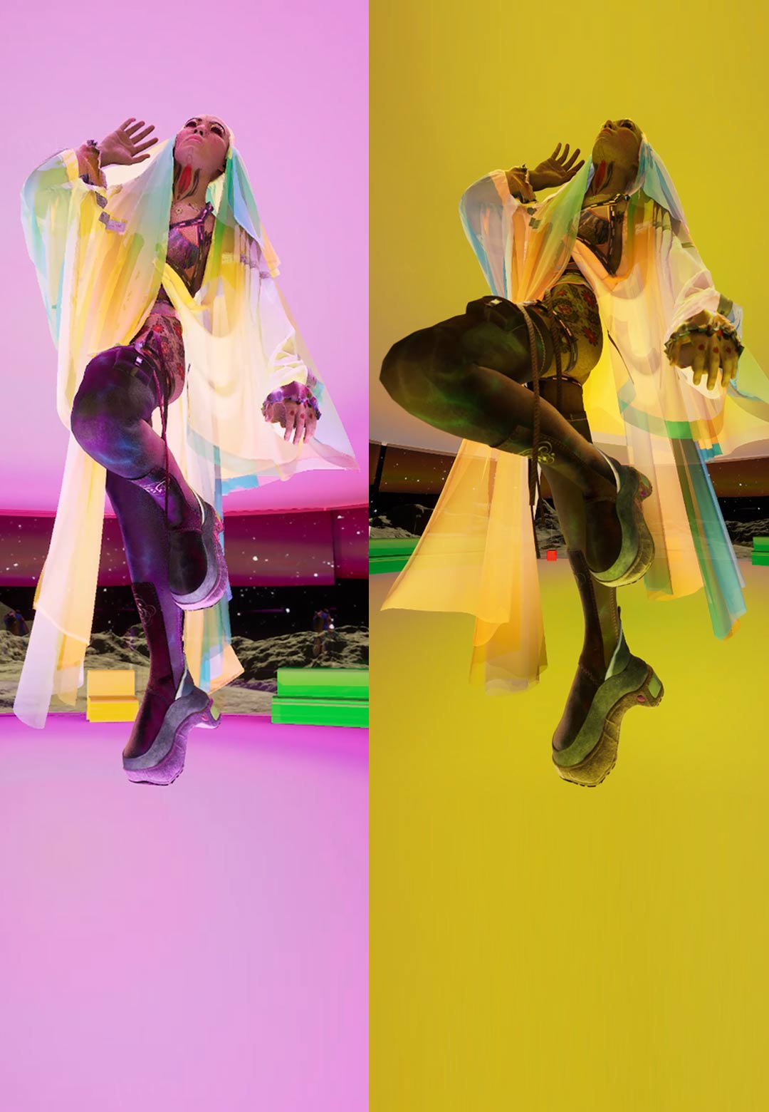 Krista Kim&rsquo;s head-dress explores fluidity in the metaverse
