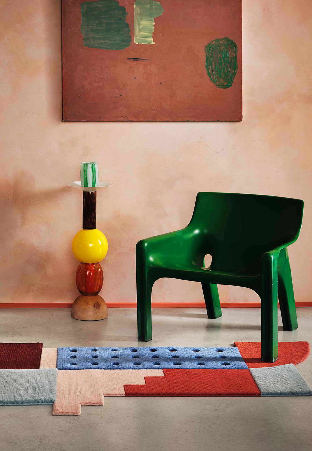 Emily Forgot x Floor Story&rsquo;s latest rug collection combines art with geometry