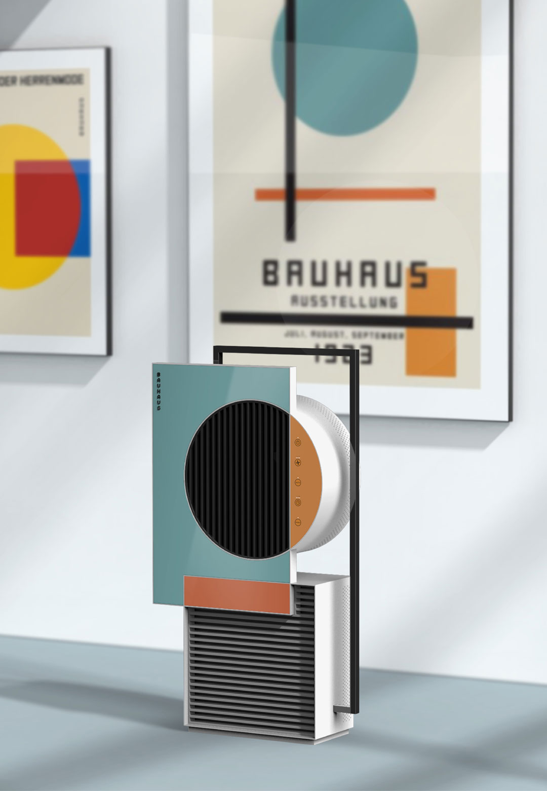 Lee Keereem&rsquo;s air purifier design emulates ideas of the Bauhaus style