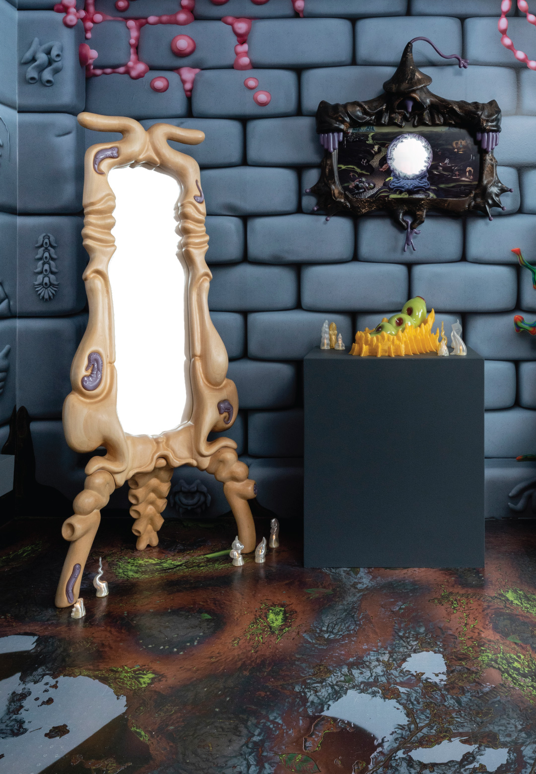 Ryan Decker&rsquo;s &ldquo;Feudal relief&rdquo; blurs the lines between physical, digital and mystical art