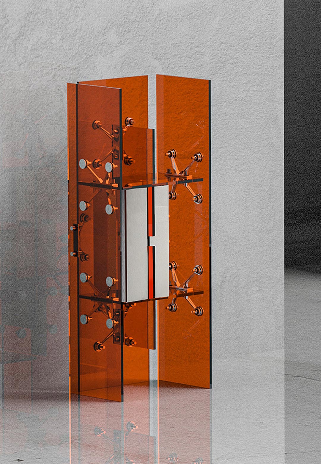 Cometabolism&rsquo;s acrylic furniture blurs boundaries between public and private