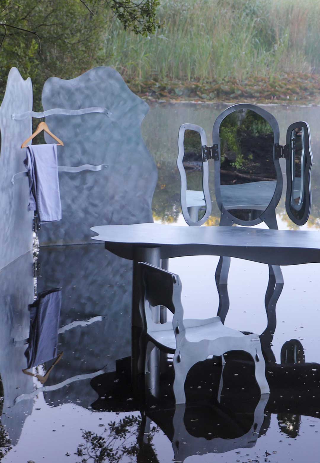 Joseph Ellwood&rsquo;s aluminium furniture delineates extant confusion and indecision