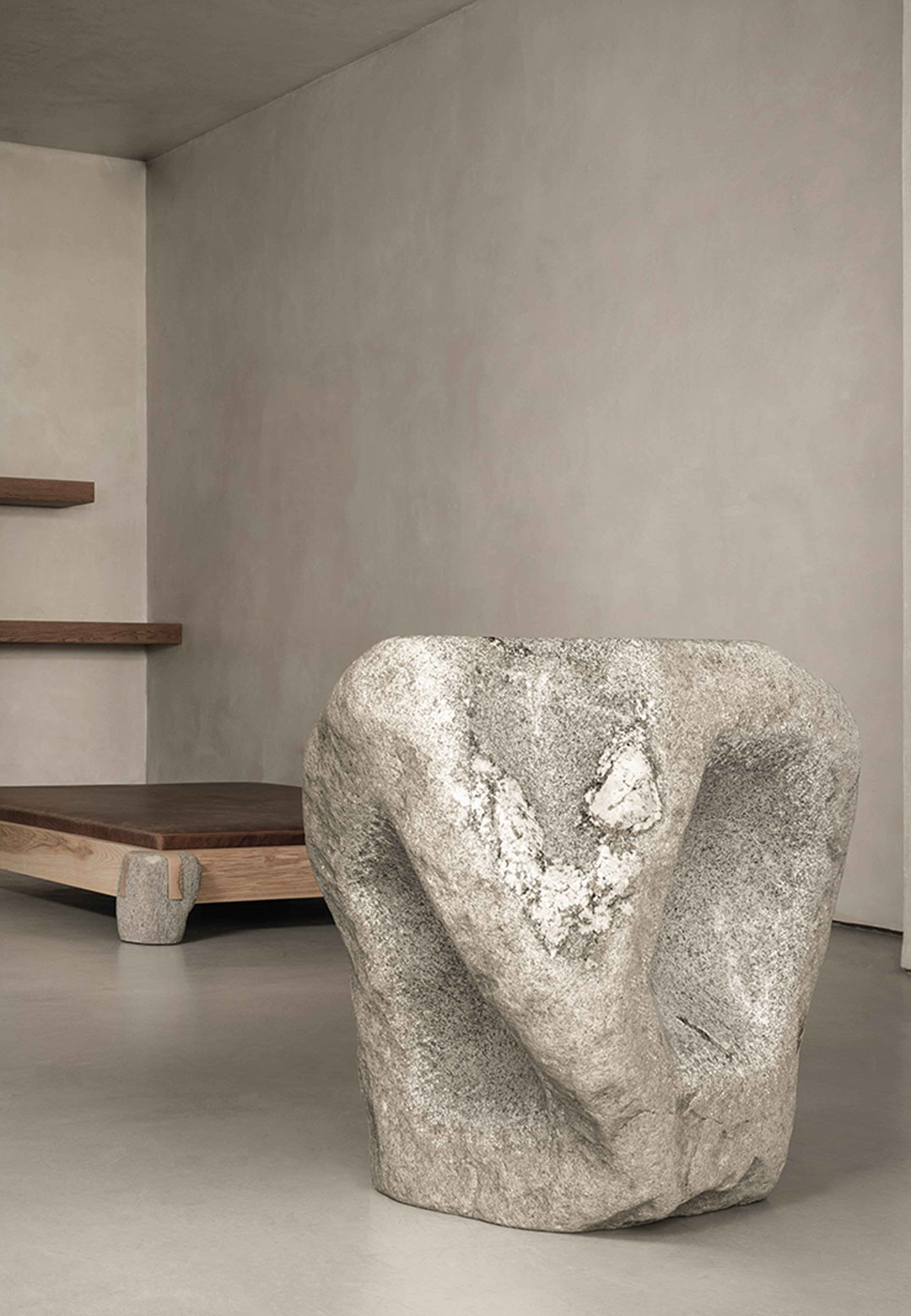 The Wabi-Sabi philosophy sculpts Ethan Stebbins&rsquo; exhibition at Les Ateliers Courbet