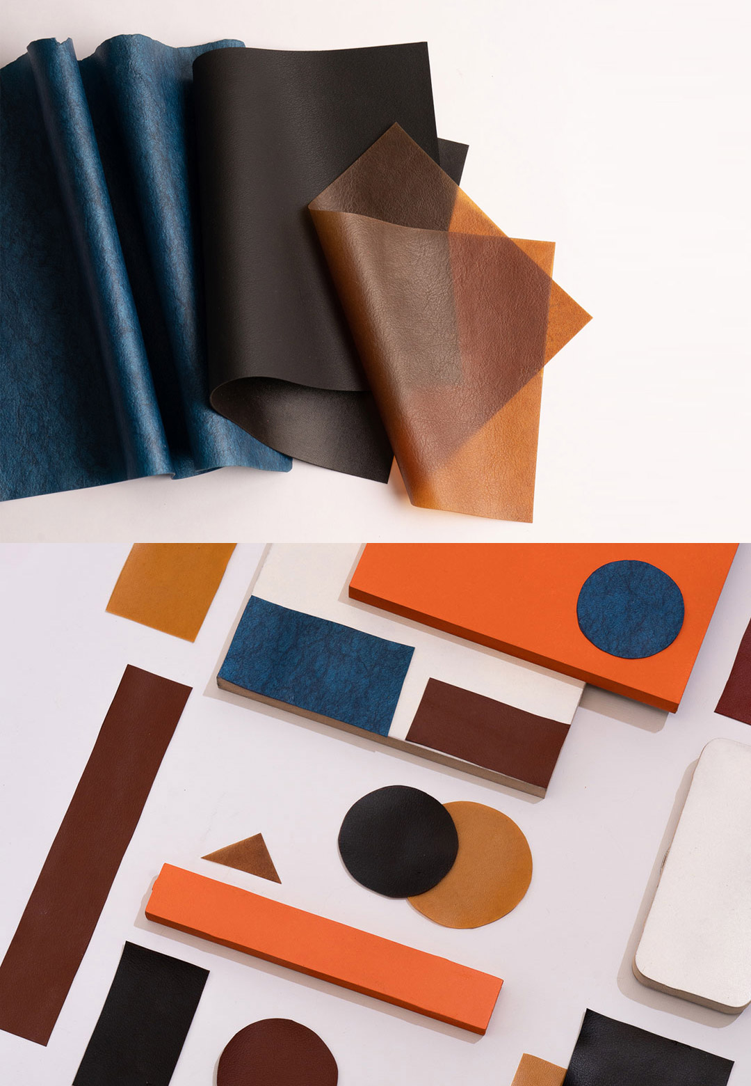 This vegan leather by Uncaged Innovations mimics the conventional material