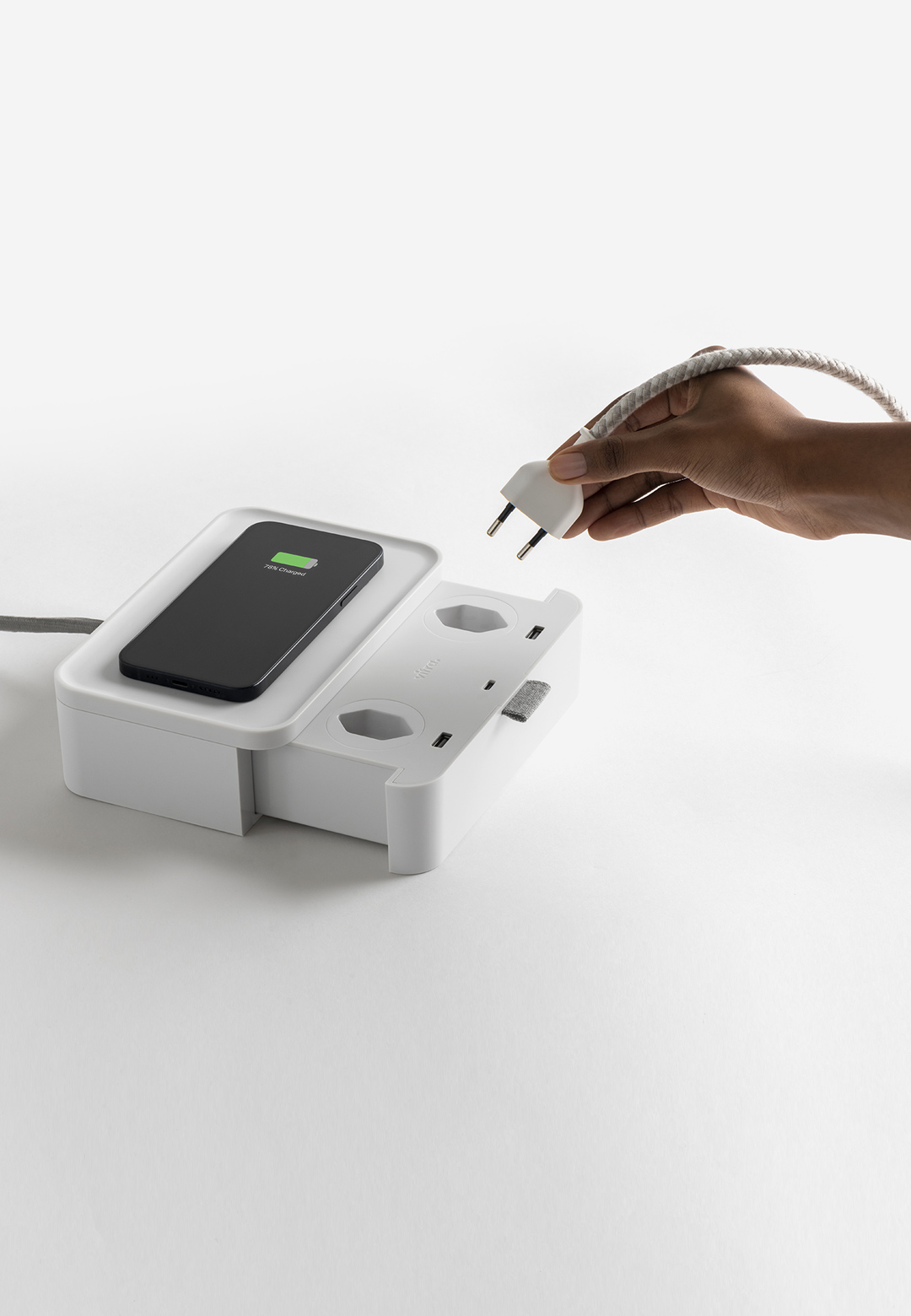 Vitra and LAYER team up to design &lsquo;Ampi&rsquo;, a sleek and convenient charging station