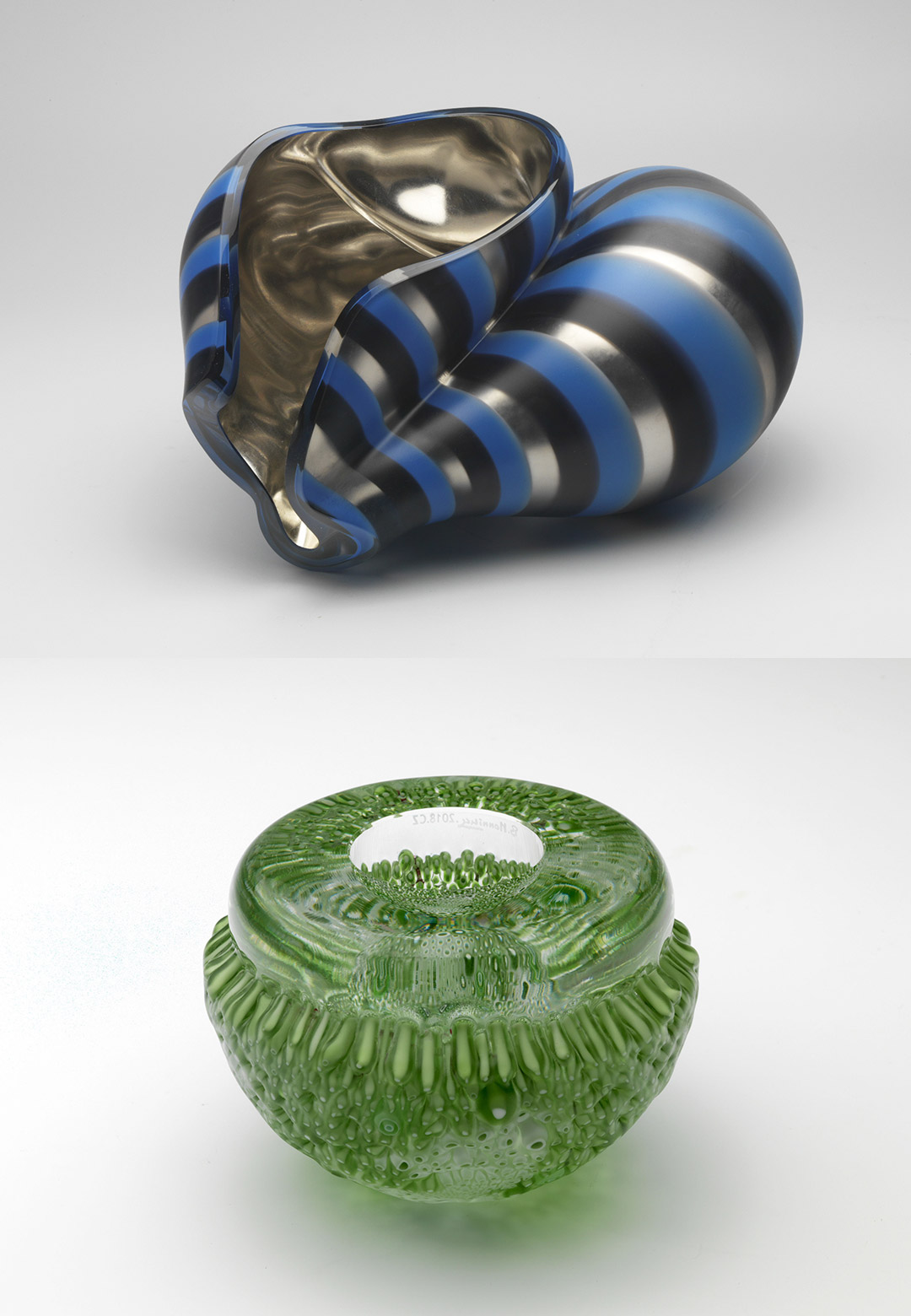 Barbara Nanning&rsquo;s &lsquo;Bedazzled&rsquo; brings biomorphic glass wares to David Gill Gallery