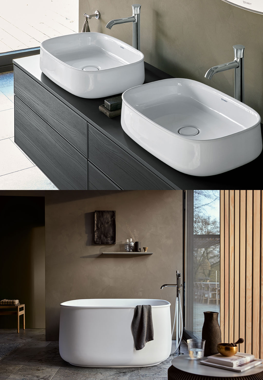 Sebastian Herkner&rsquo;s &lsquo;Zencha&rsquo; bathware for Duravit is inspired by Japanese teacups