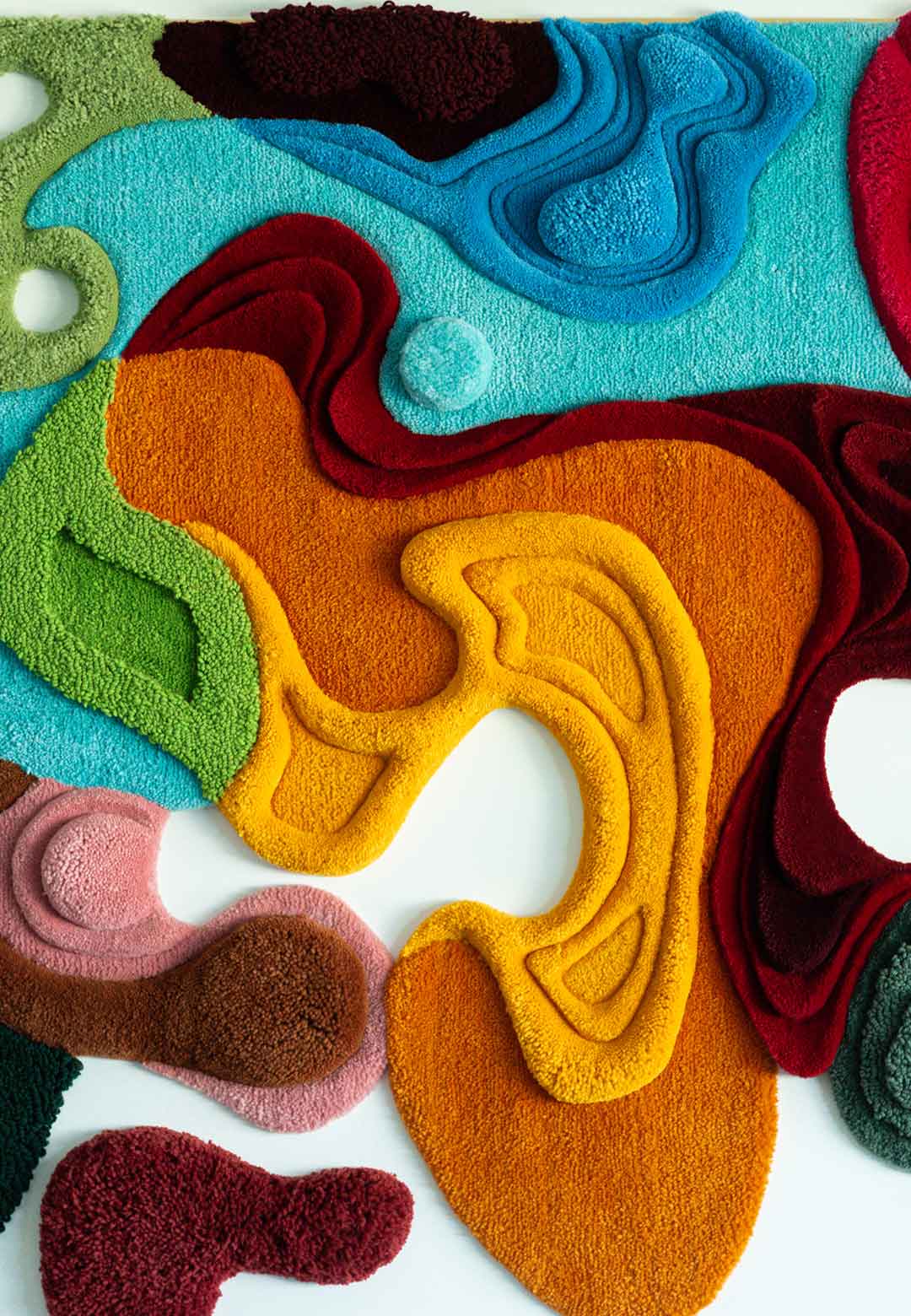 From terrains to tuft: Mauro Fraz&atilde;o&rsquo;s textile art draws from fluidic landscapes