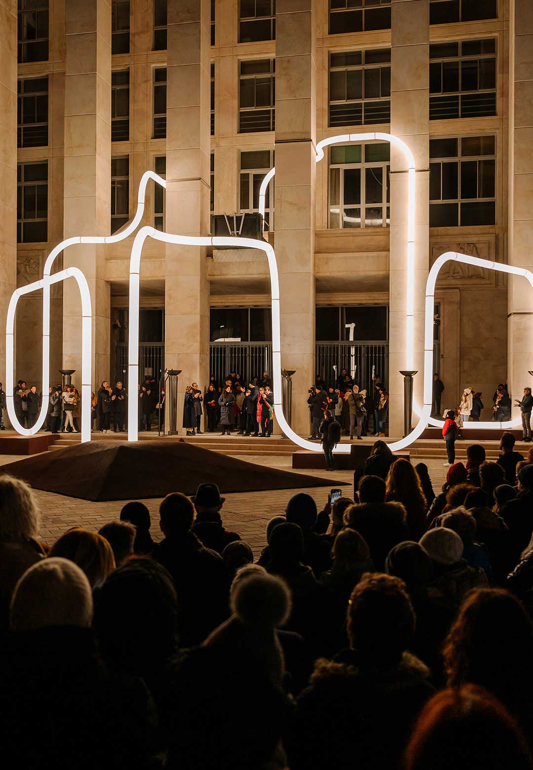 &lsquo;Lights On&rsquo; by Objects of Common Interest activates a desolate Italian public plaza