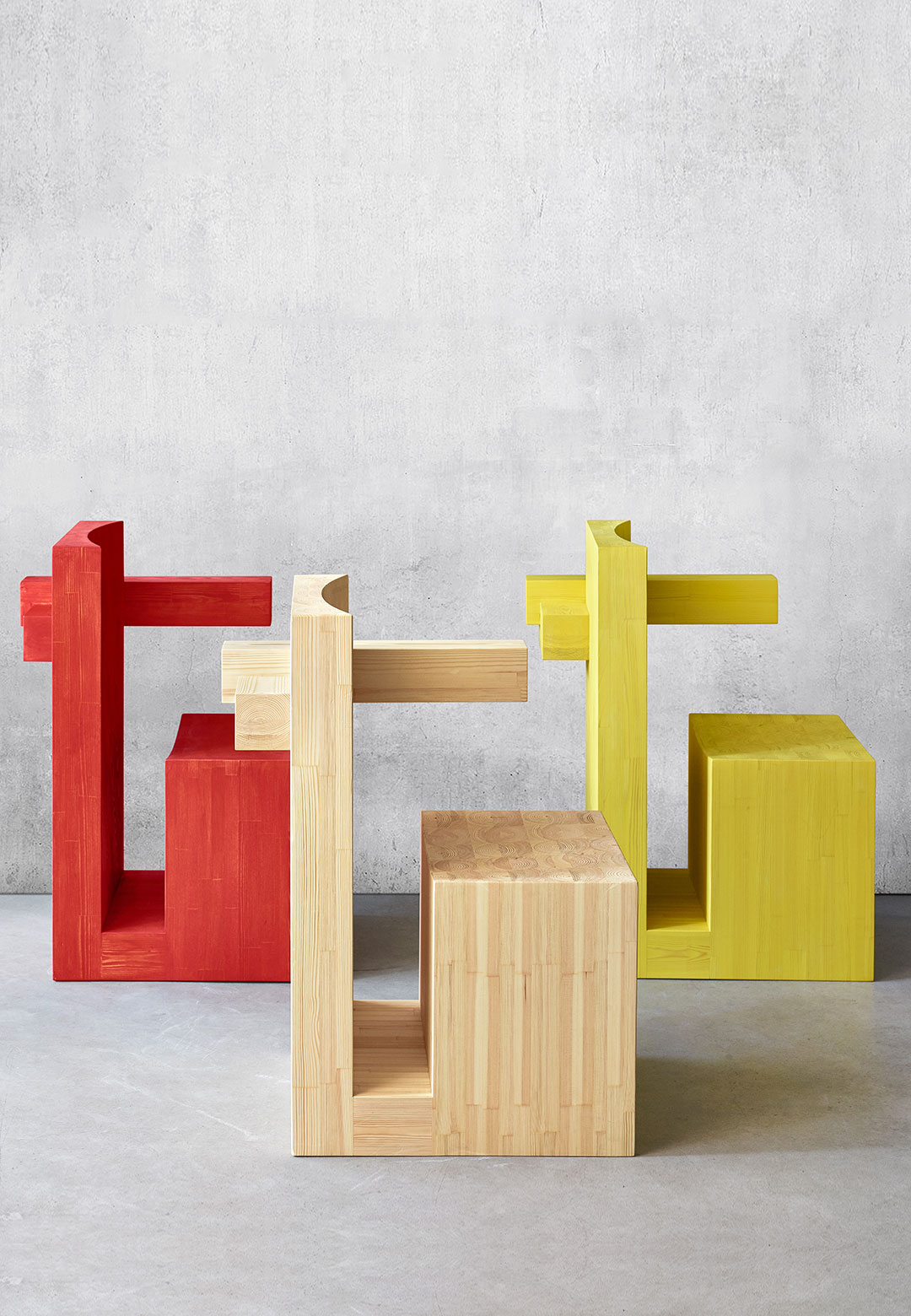 Alexander Lervik&rsquo;s Hemvist collection is an assembly of tenons and wedges