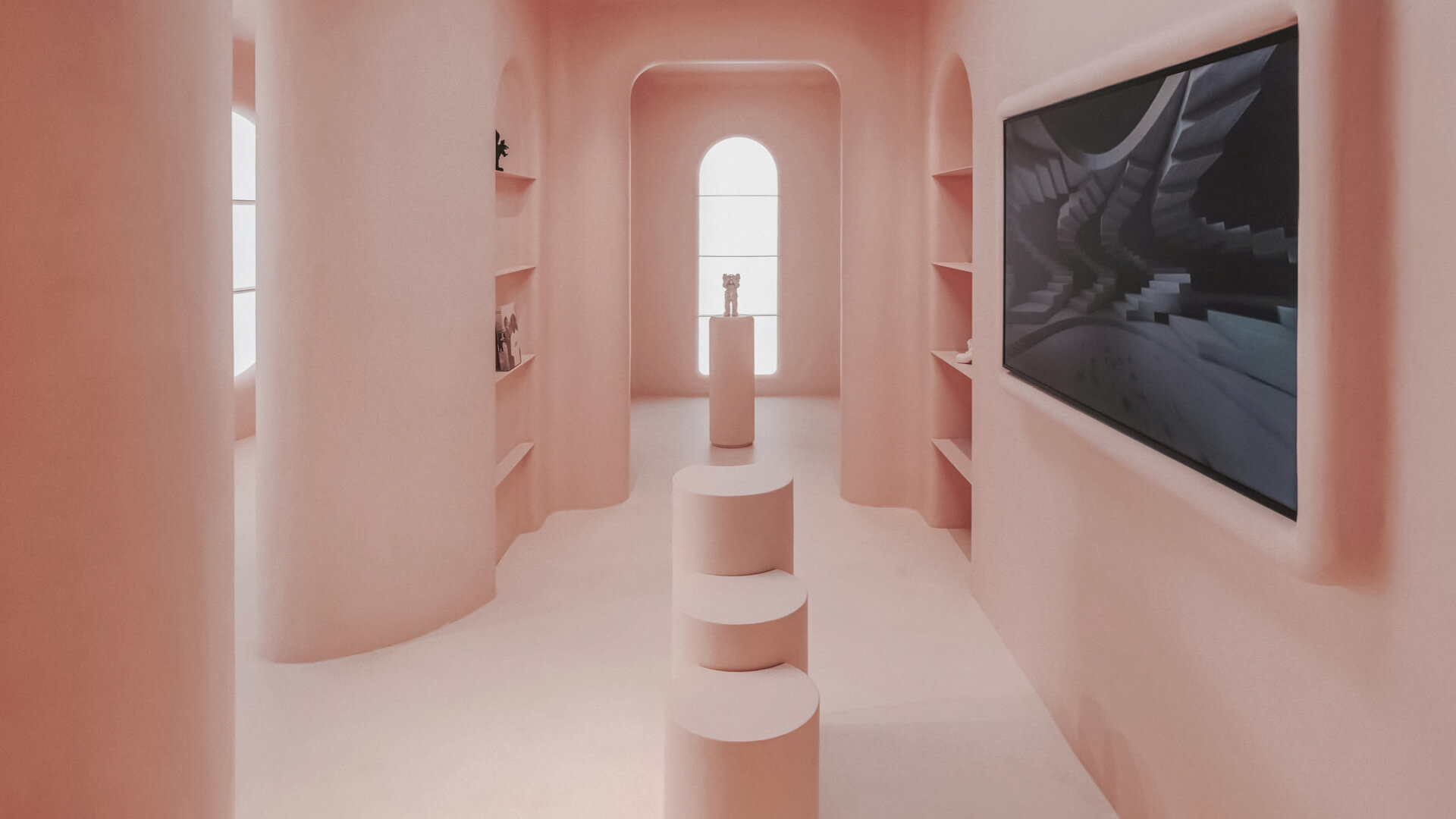 A study in pink: The Moco Concept Store manifests the digital to the physical