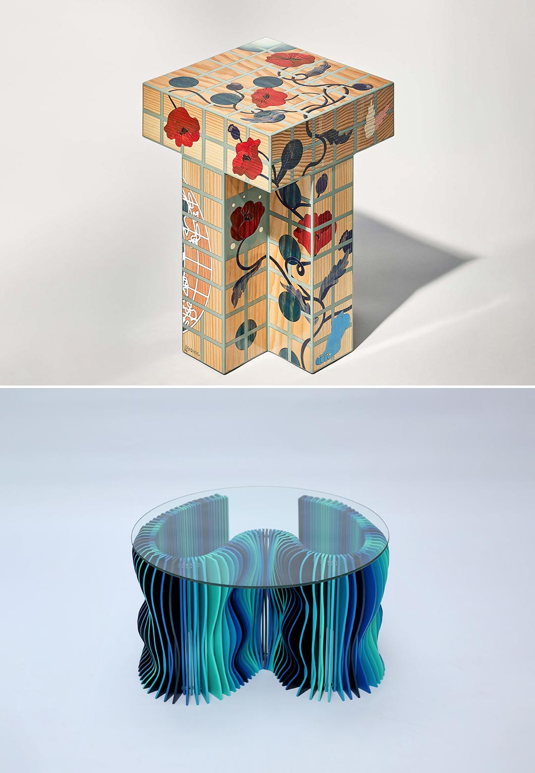 Ten stool designs that explore materiality, artistic expression and functionality