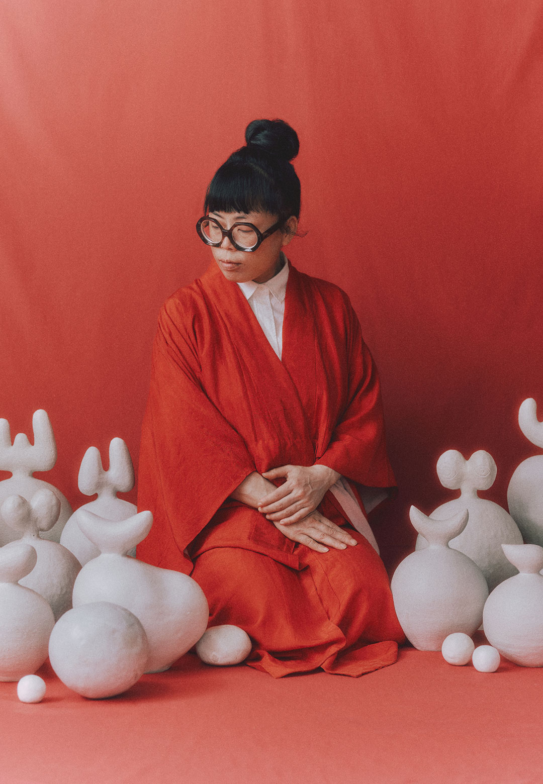 Noe Kuremoto&rsquo;s modern ceramic artworks encounter ancient Japanese beliefs