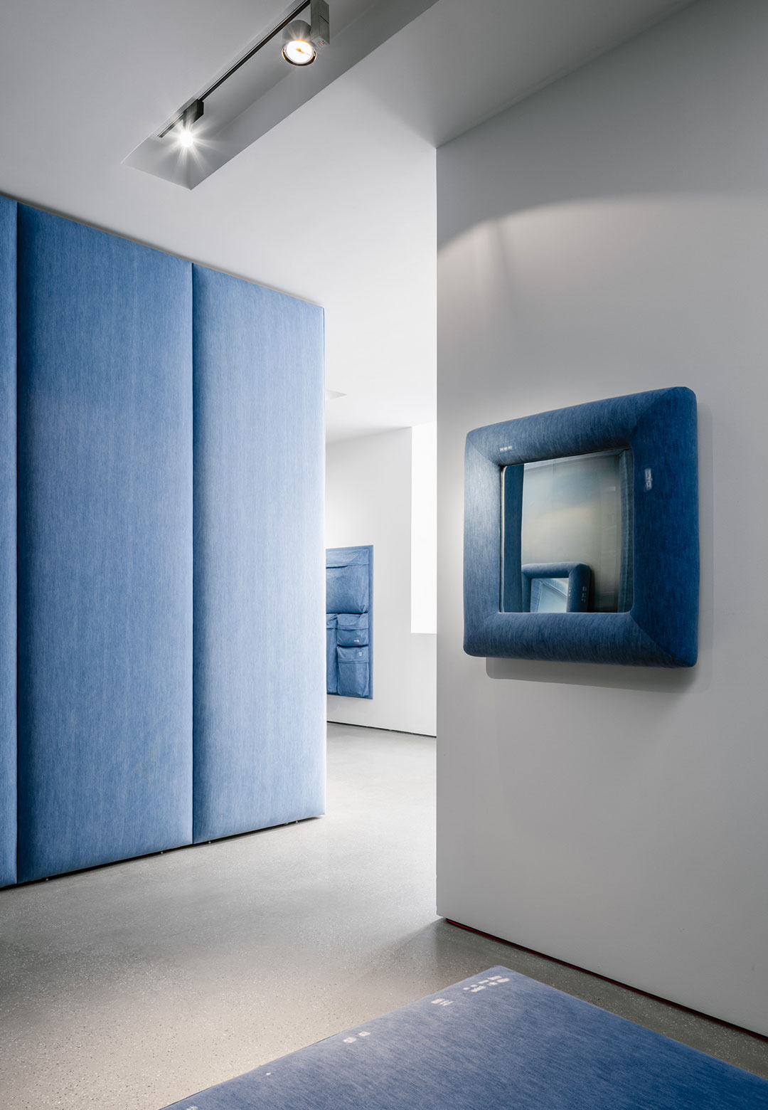 Harry Nuriev employs denim to transform conventional furniture design