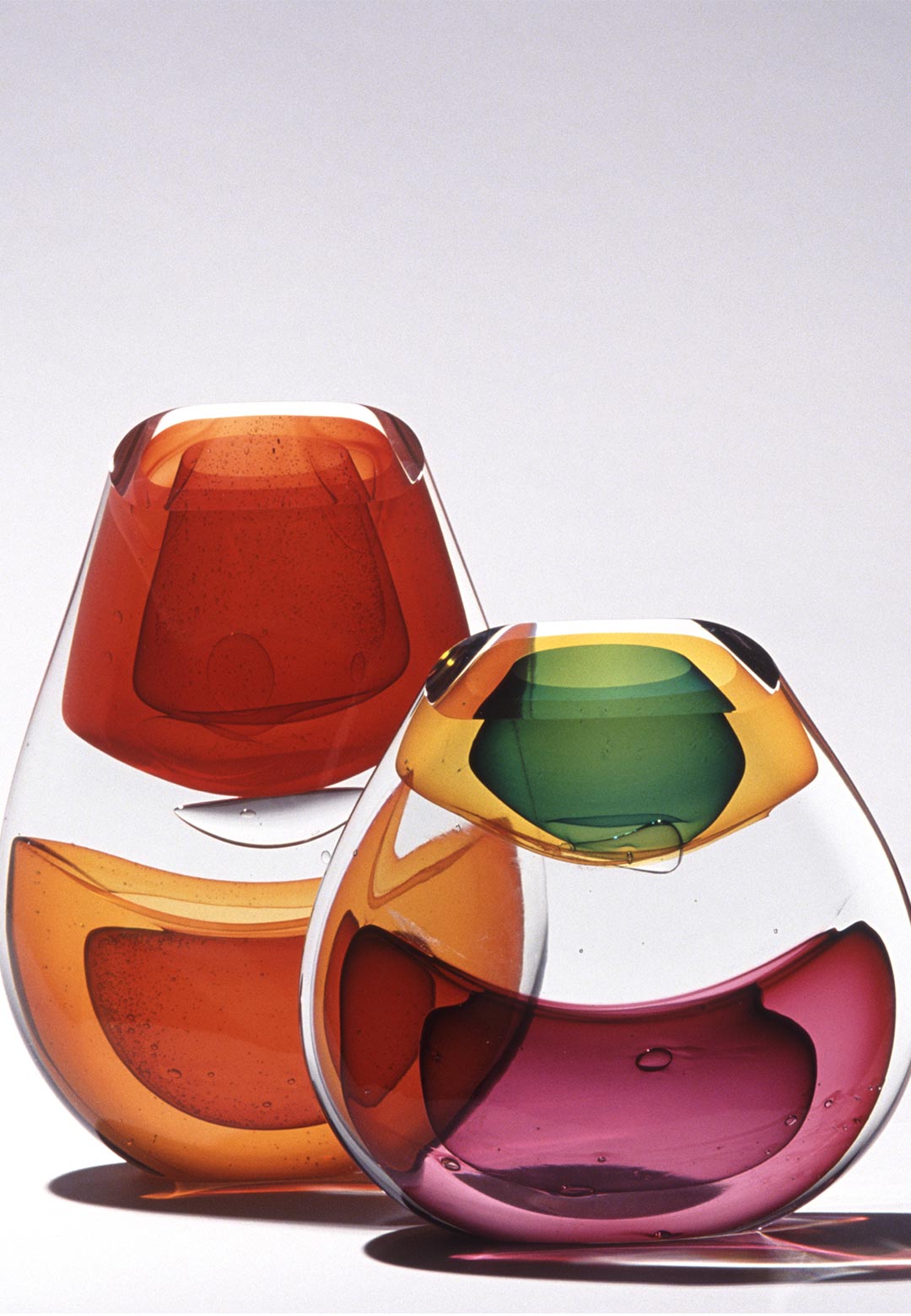 Jamie Harris&rsquo;s sculptures capture a fluid &lsquo;Infusion&rsquo; of colour and light into glass
