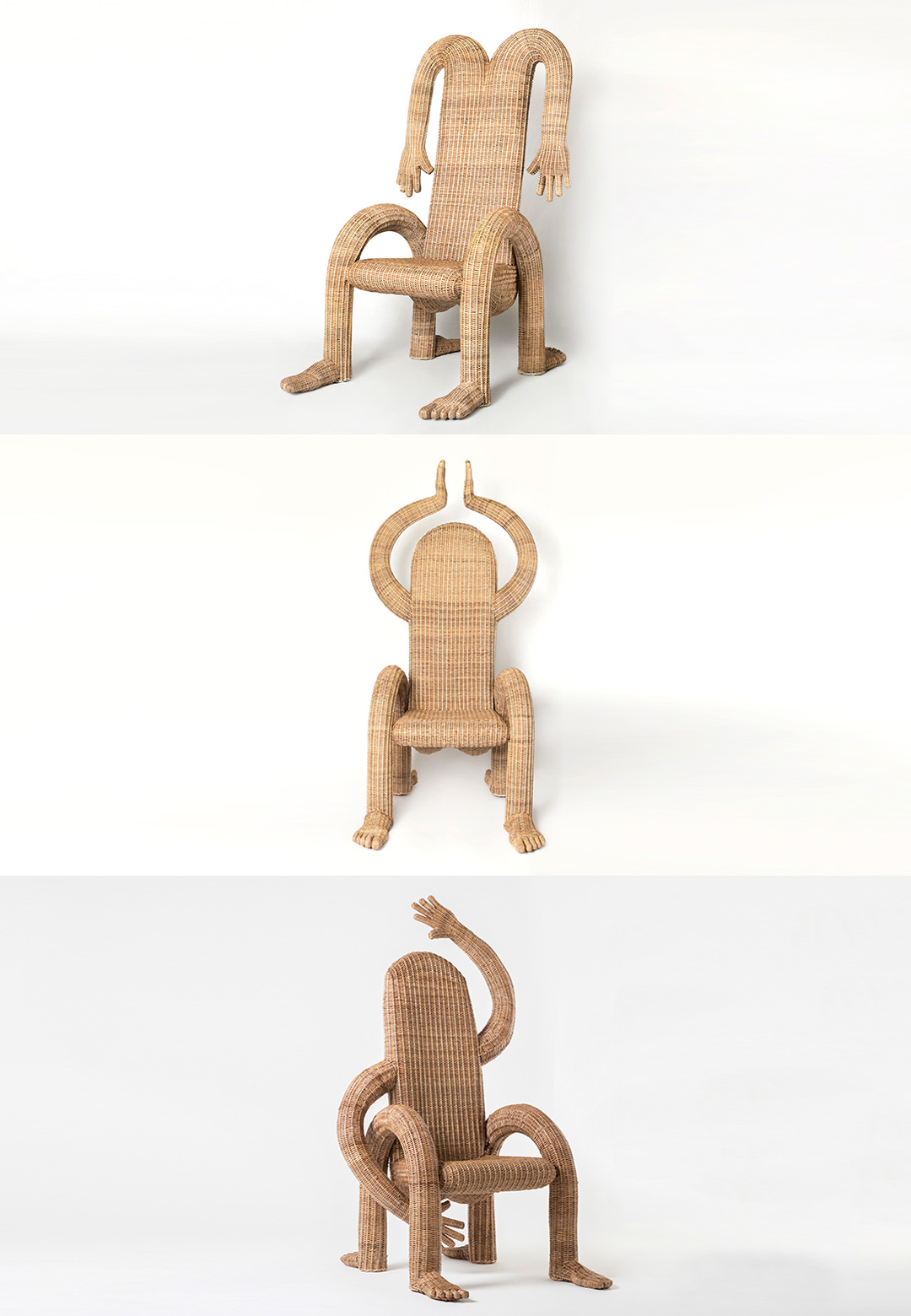 Chris Wolston's &lsquo;Nalgona&rsquo; merges human anatomy with the ergonomics of chairs