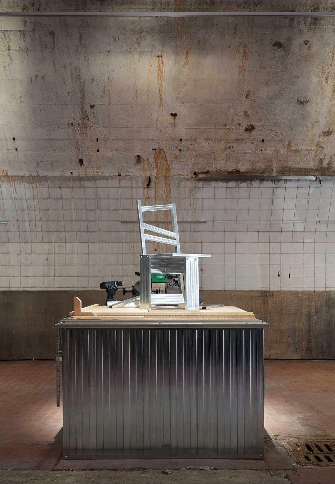 Japanese designer Daisuke Yamamoto resurrects discarded steel with &lsquo;Flow&rsquo;