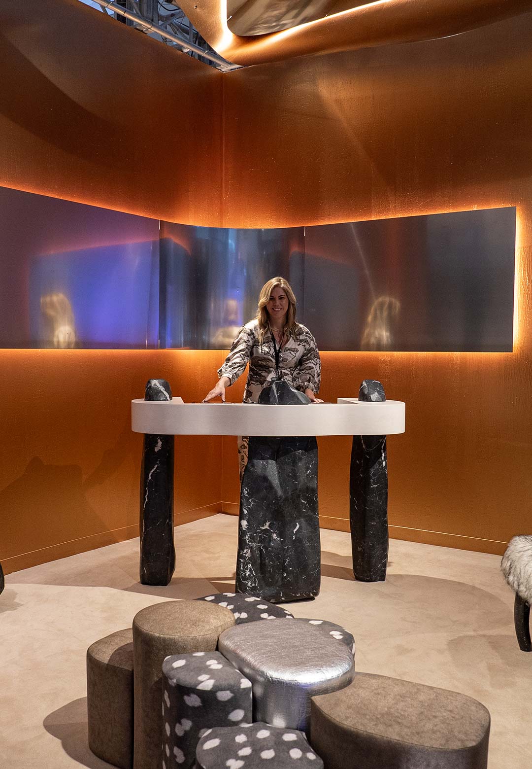 Bea Pernia's &lsquo;Beat&rsquo; collection at Design Miami 2023 harmonises luxury and sustainability