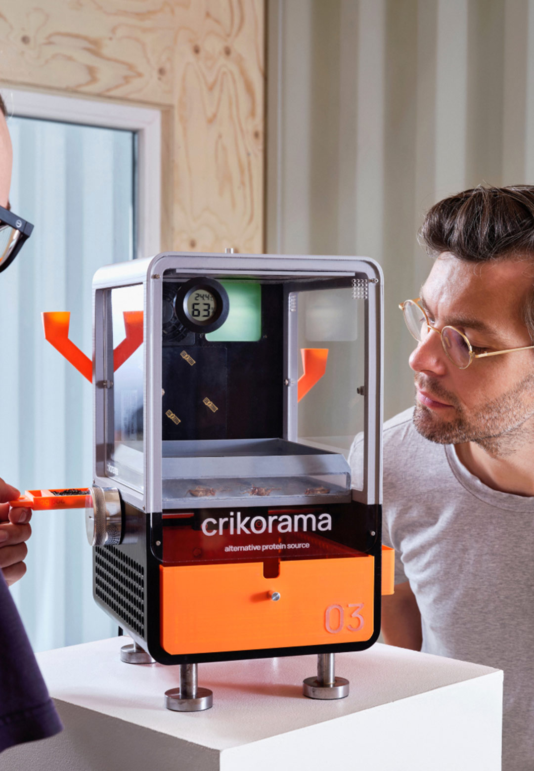 Crikorama: Kyran Knauf&rsquo;s cricket machine that reimagines protein consumption