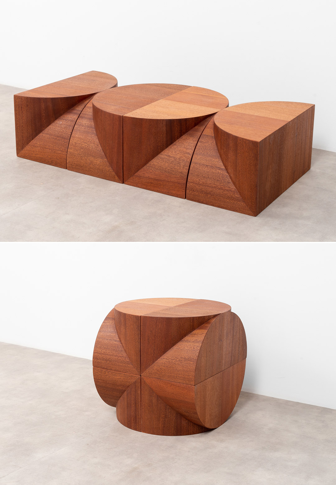 Rino Claessens&rsquo; new collection is a series of <em>Stacked Formations</em> for table designs