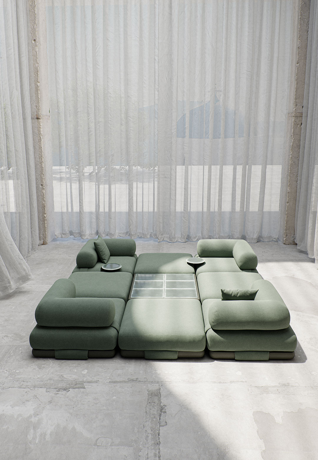 Kettal x Patricia Urquiola's 'Insula' sofa draws from traditional Arab seating