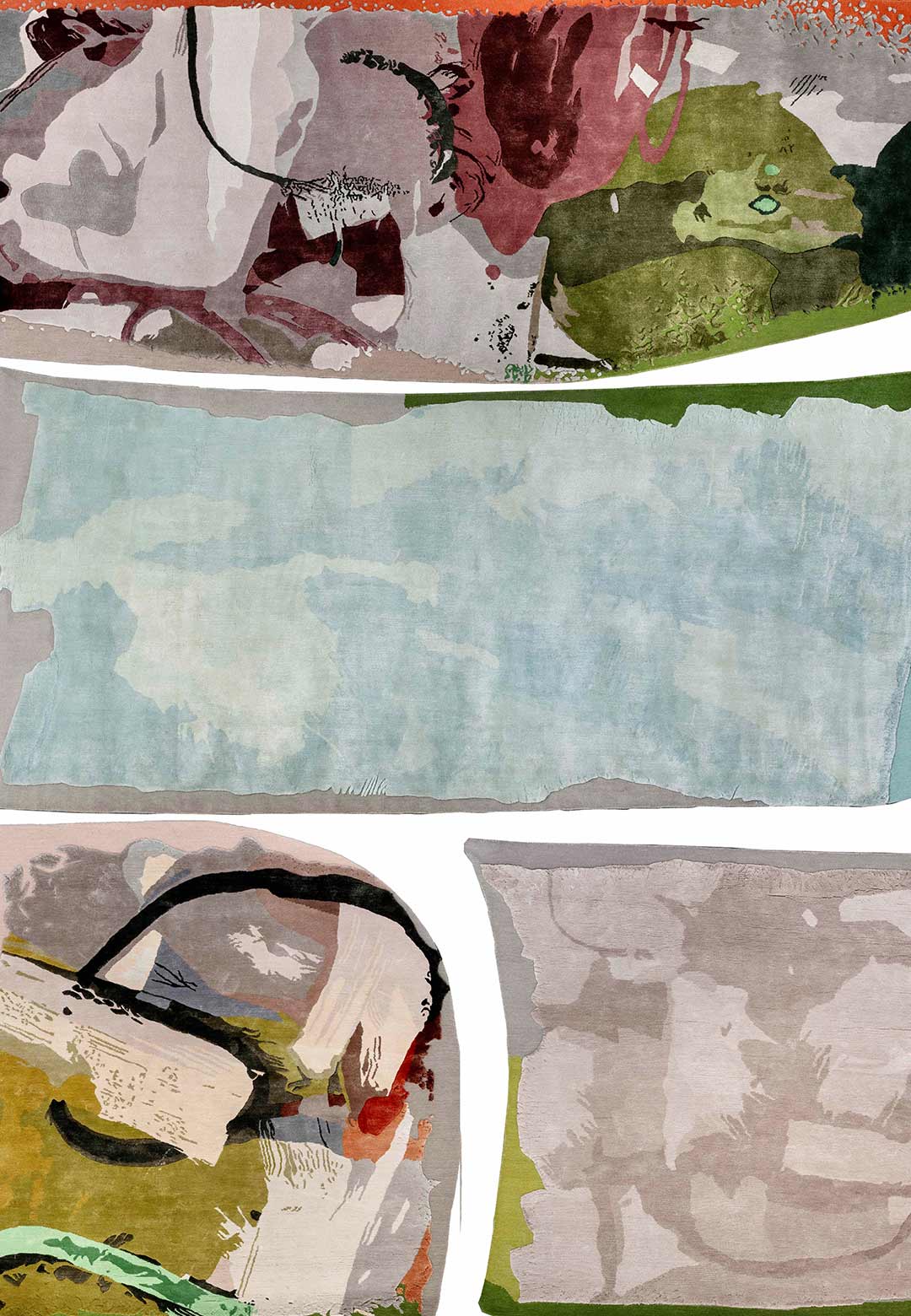 Draga & Aurel translates a mixed-media painting into the abstract &lsquo;Astratto&rsquo; rug