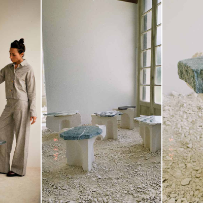 'Fragments' make up French artist-sculptor Audrey Guimard's furniture collection