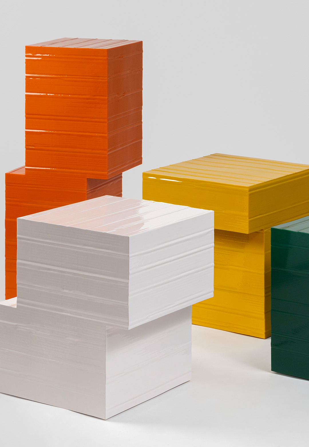 'Jello' by Marco Campardo at Galerie kreo delves into the designer's hands-on making
