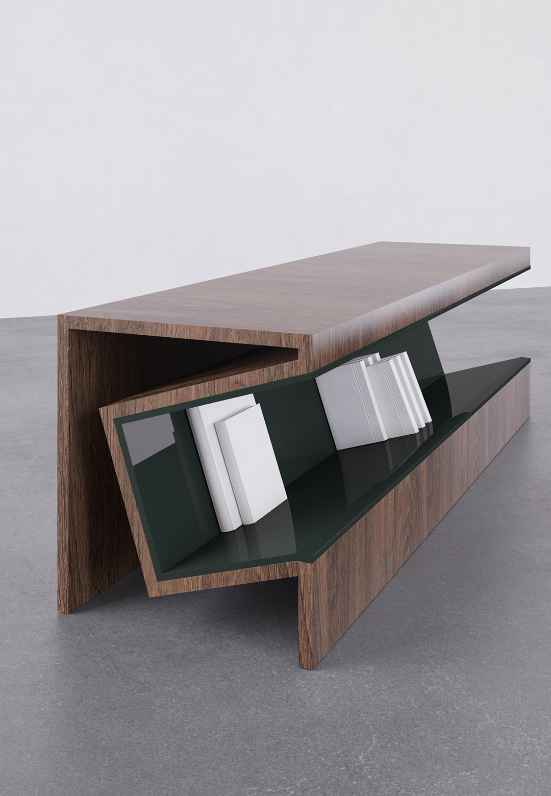 Atome Associ&eacute;s emphasises levitating nooks in Gerrit Rietveld-inspired furniture
