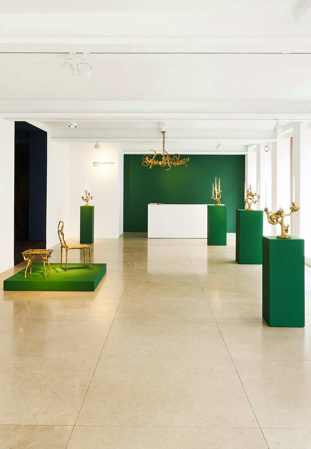 Saint Clair Cemin's Tosca decorative objects shine in bronze at David Gill Gallery