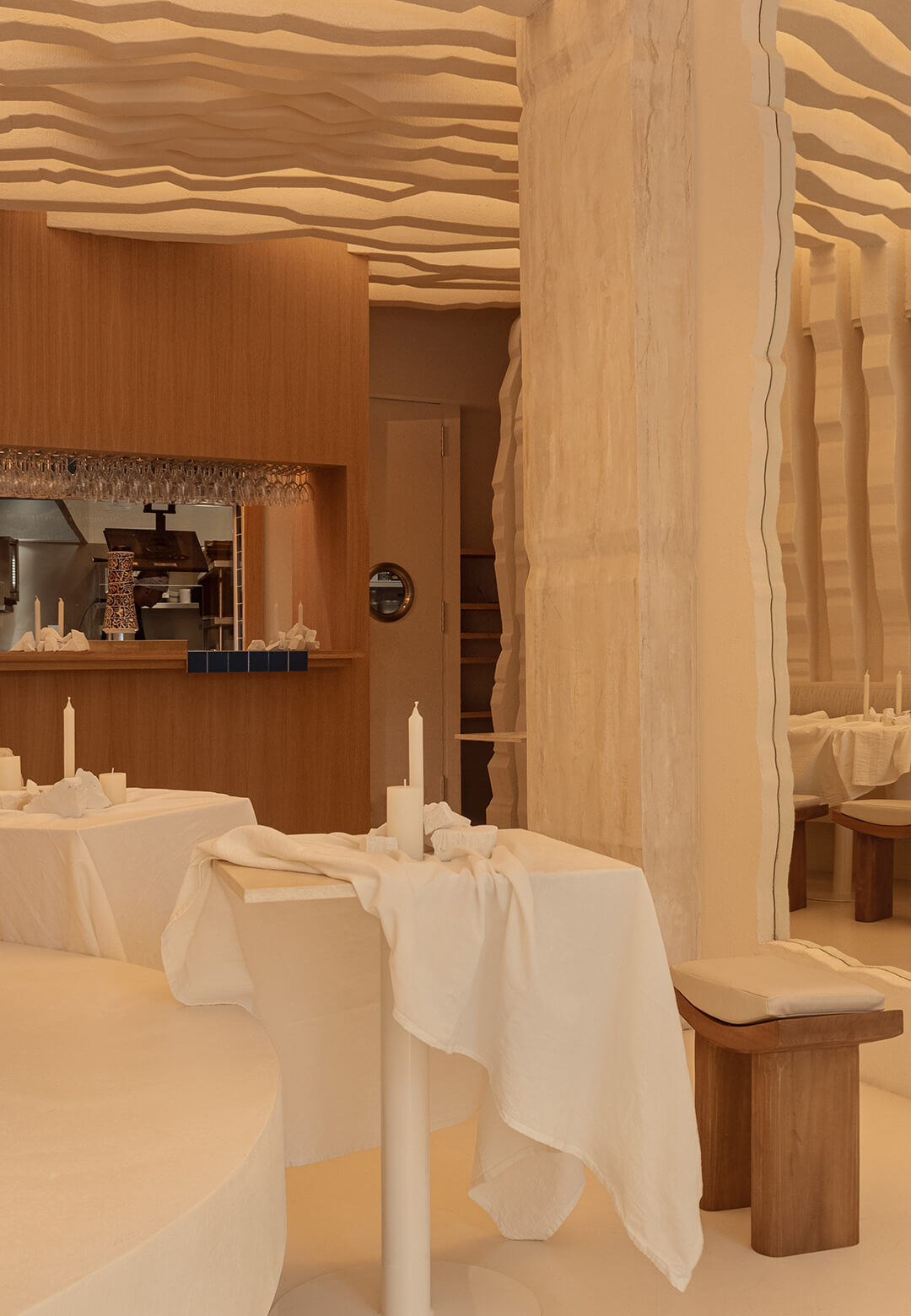 Myth meets contemporary design in Egeo souvlaki restaurant by Masquespacio