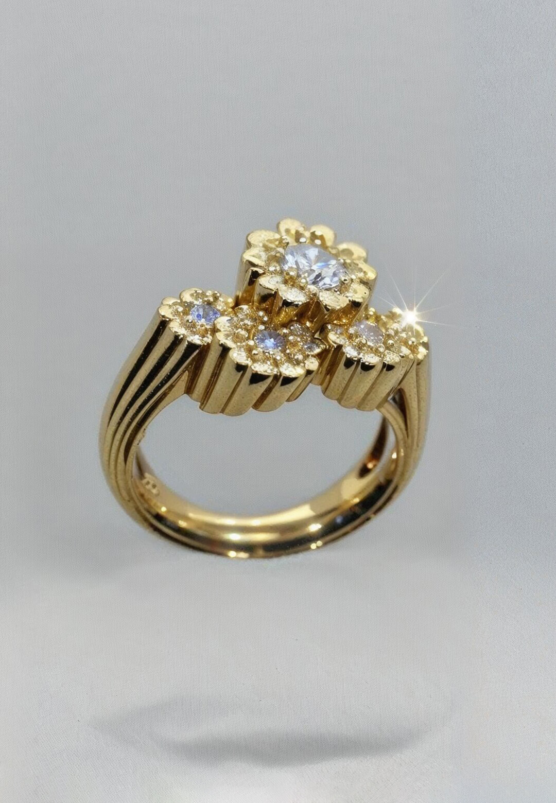 Michael Young's expressive Sakura Ring is inspired by Japanese cherry blossoms