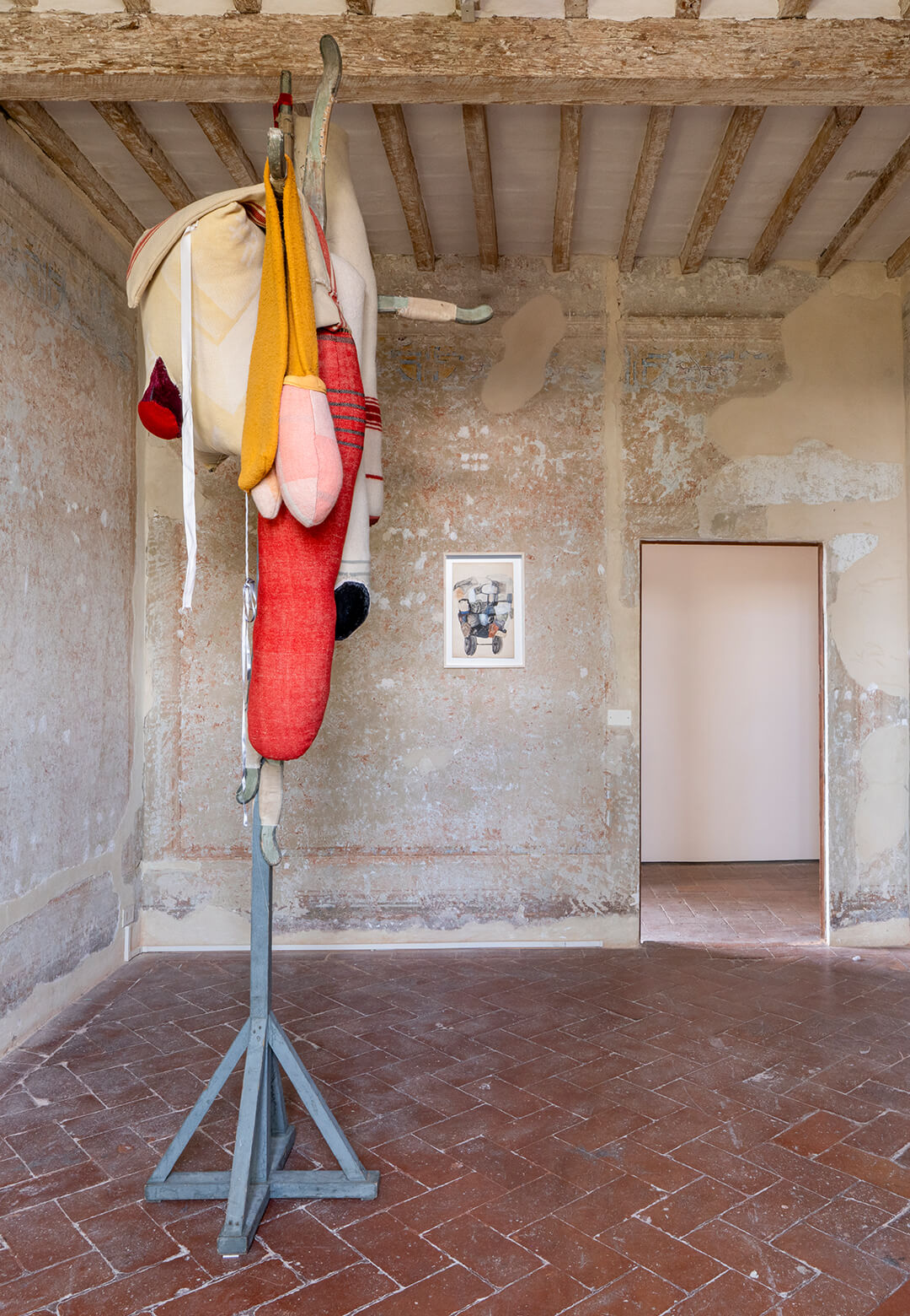 Same Old, Same Old by Berlinde De Bruyckere conveys the human condition