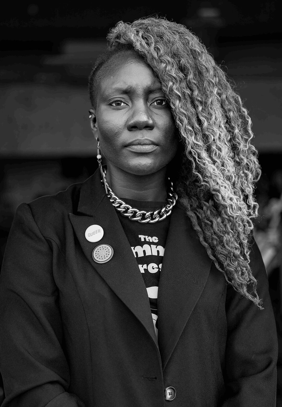 Sir Zanele Muholi presents Faces and Phases 20 during the 61st Venice Biennale