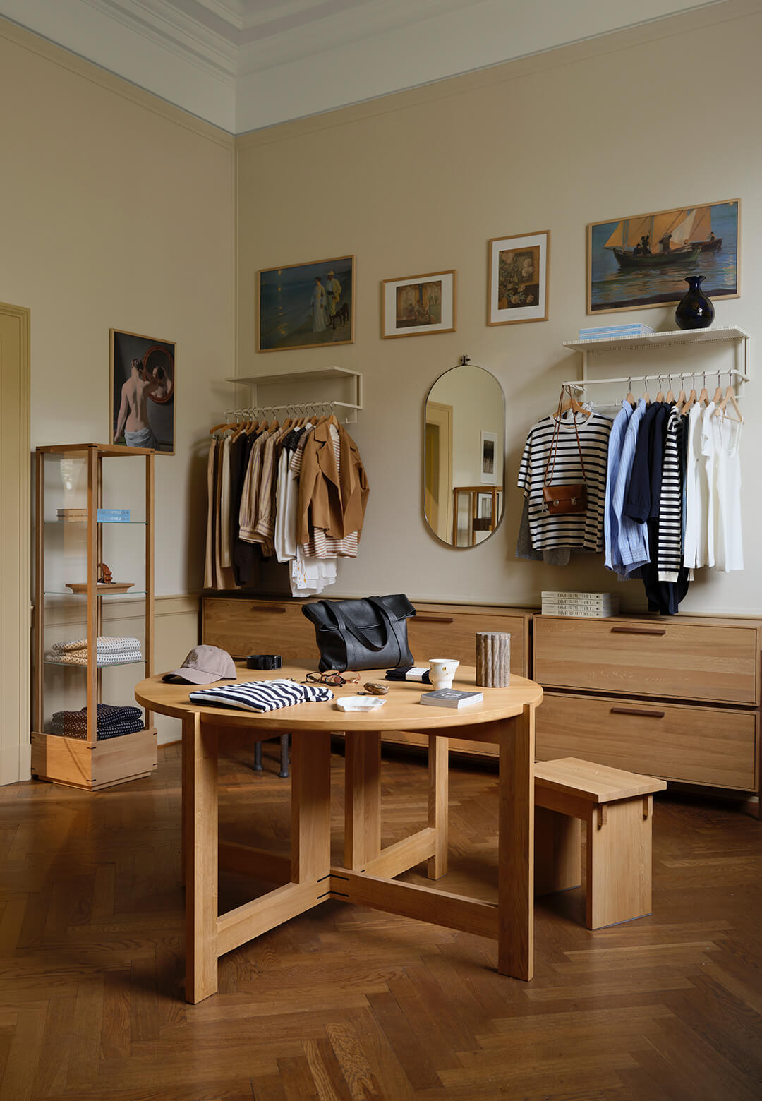 Kristina Dam Studio redesigns the Hirschsprung Collection Museum store