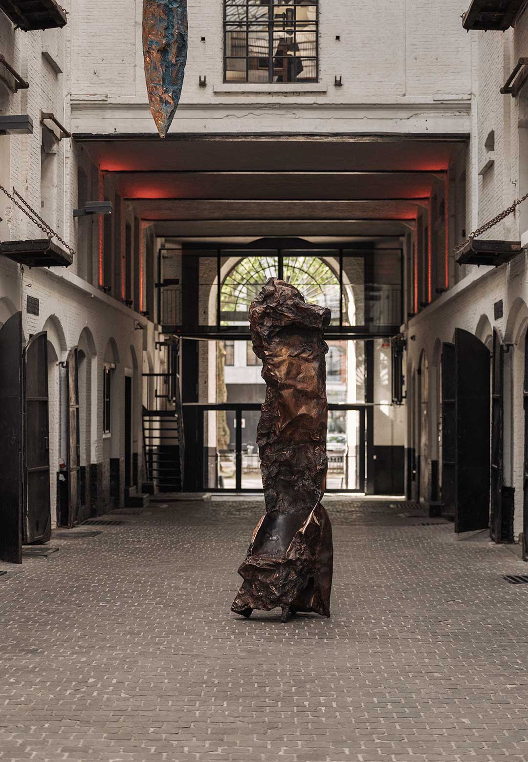 Forging speculative environments with Marius Ritiu's hammered copper sculptures