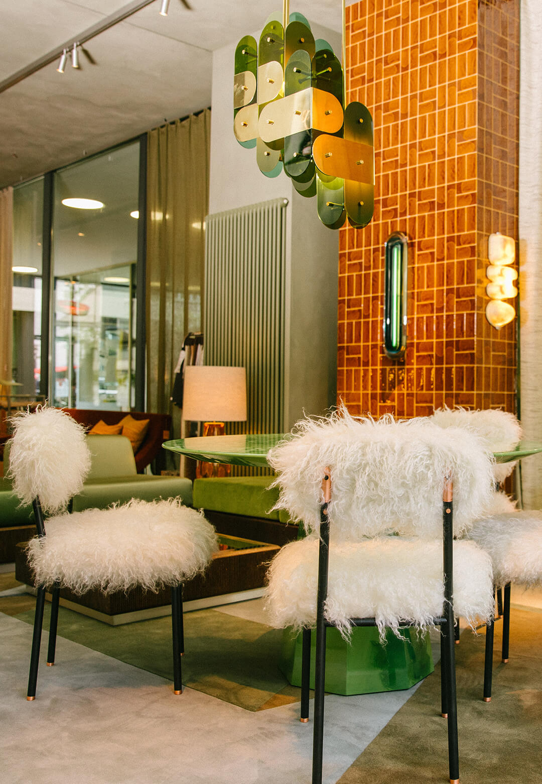Nilufar curates the interiors of Showroom Stephanie Thatenhorst in Munich, Germany